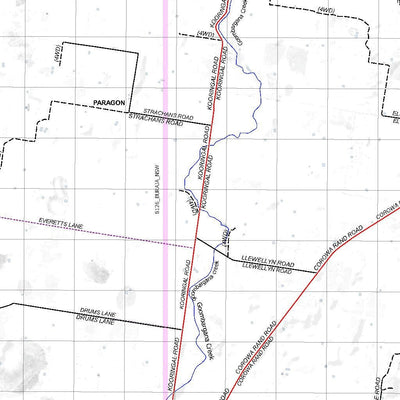 Getlost Maps Getlost Map 8126-8226 BURAJA-WALBUNDRIE Victoria Topographic Map V16b 1:75,000 digital map