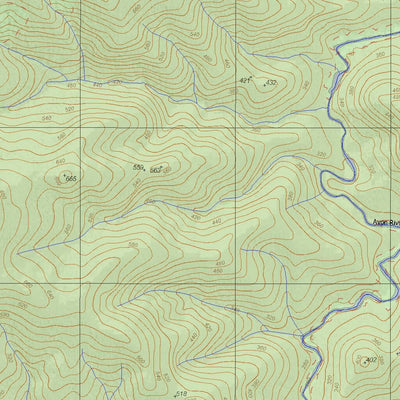 Getlost Maps Getlost Map 8222-1 WELLINGTON Victoria Topographic Map V16b 1:25,000 digital map