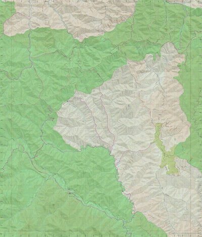 Getlost Maps Getlost Map 8223-1 SELWYN Victoria Topographic Map V16b 1:25,000 digital map