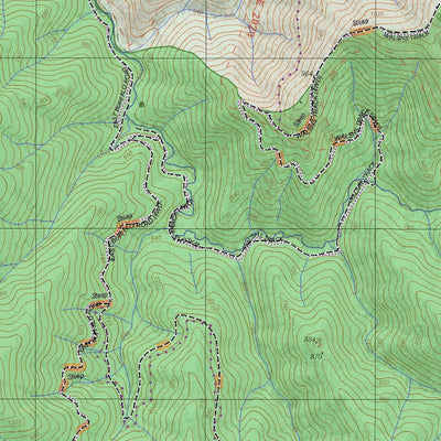 Getlost Maps Getlost Map 8223-1 SELWYN Victoria Topographic Map V16b 1:25,000 digital map