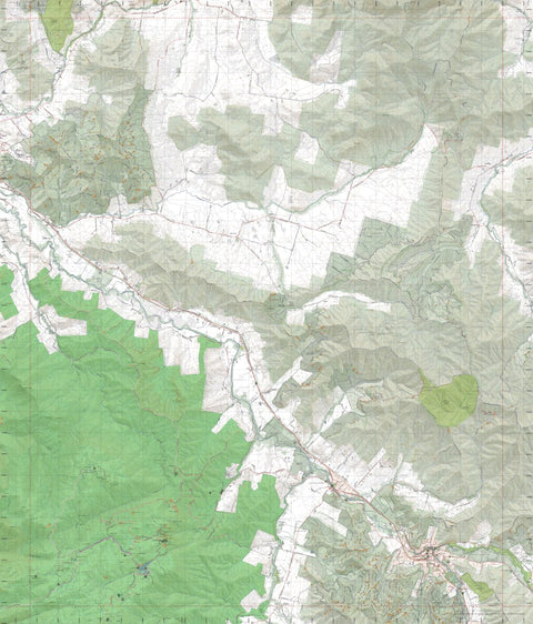 Getlost Maps Getlost Map 8224-1 BRIGHT Victoria Topographic Map V16b 1:25,000 digital map