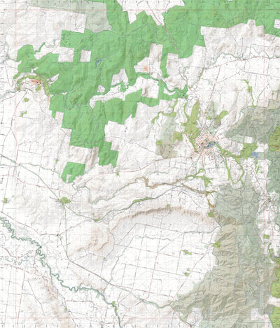 Getlost Maps Getlost Map 8225-3 BEECHWORTH Victoria Topographic Map V16b 1:25,000 digital map