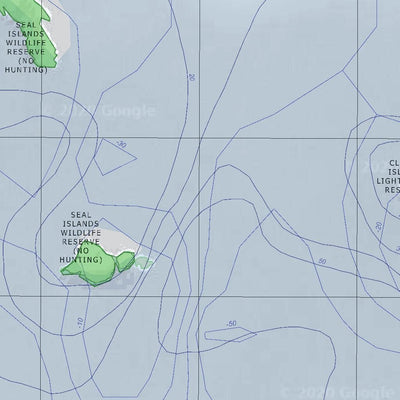 Getlost Maps Getlost Map 82254-3 CLIFFY Victoria Topographic Map V16b 1:25,000 digital map