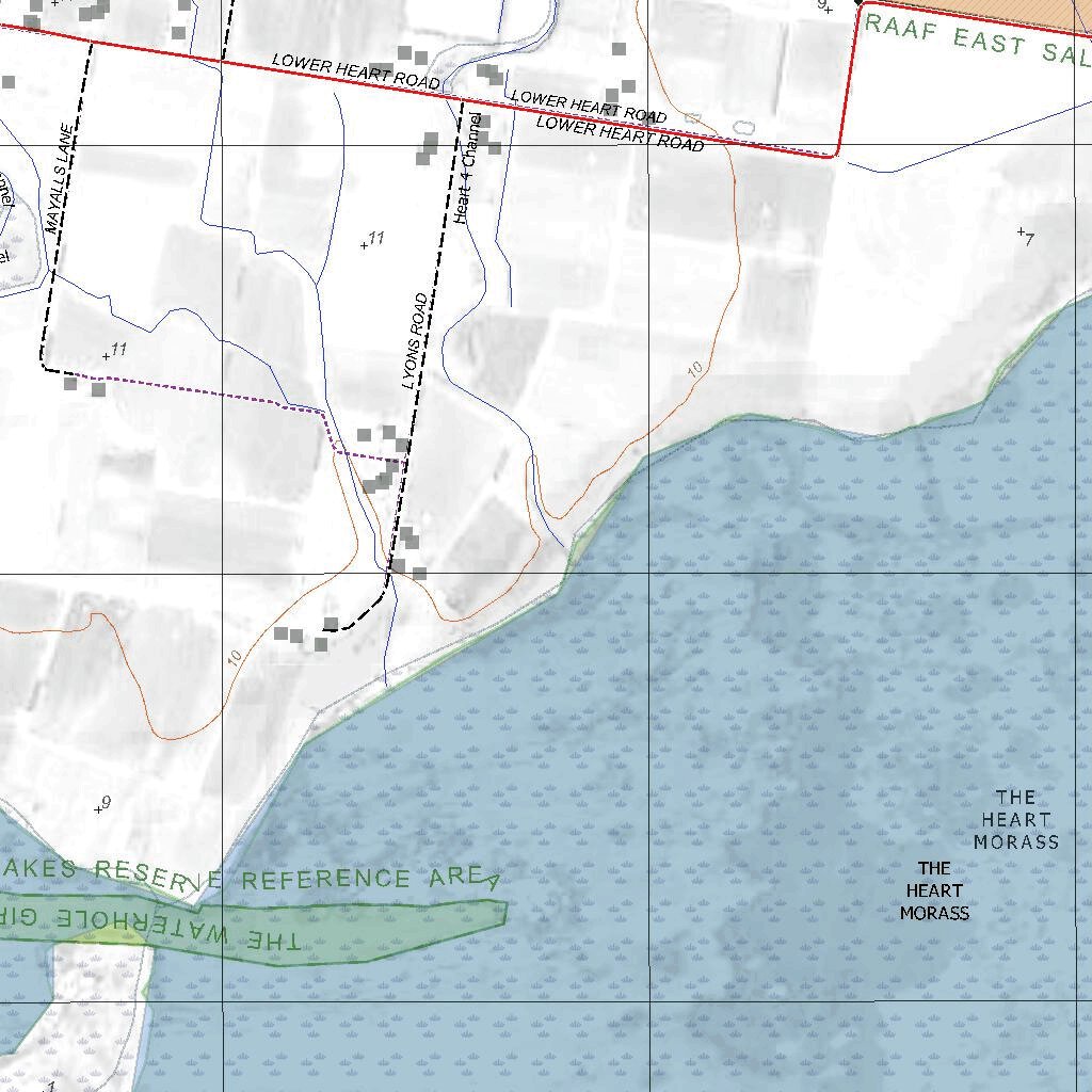 Getlost Map 8321-4 SALE Victoria Topographic Map V16b 1:25,000 by ...