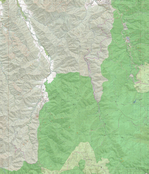 Getlost Maps Getlost Map 8324-3 FEATHERTOP Victoria Topographic Map V16b 1:25,000 digital map