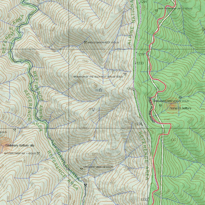 Getlost Maps Getlost Map 8324-3 FEATHERTOP Victoria Topographic Map V16b 1:25,000 digital map