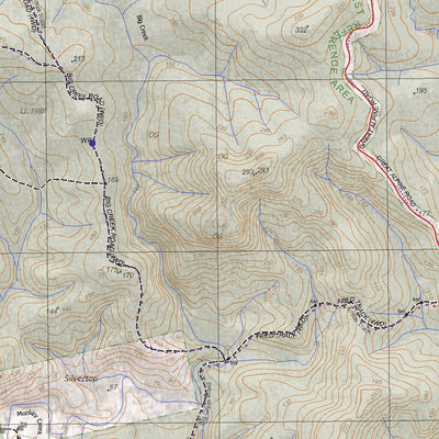 Getlost Maps Getlost Map 8422-1 BRUTHEN Victoria Topographic Map V16b 1:25,000 digital map