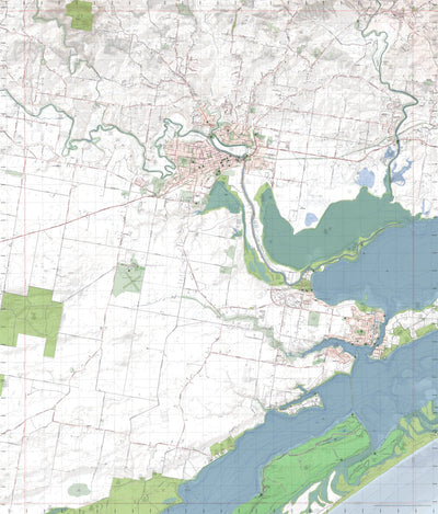 Getlost Maps Getlost Map 8422-3 BAIRNSDALE Victoria Topographic Map V16b 1:25,000 digital map