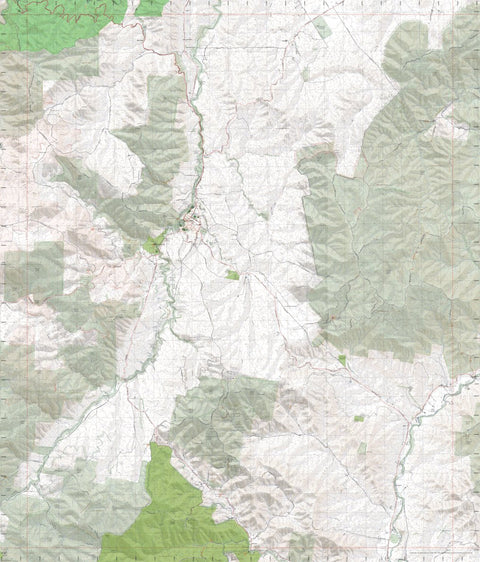 Getlost Maps Getlost Map 8423-4 OMEO Victoria Topographic Map V16b 1:25,000 digital map