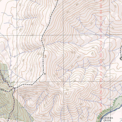 Getlost Maps Getlost Map 8425-1 CORRYONG Victoria Topographic Map V16b 1:25,000 digital map