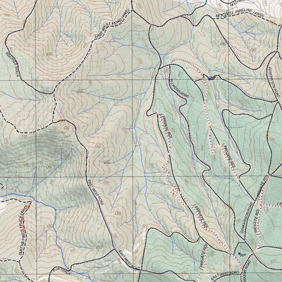 Getlost Maps Getlost Map 8425-4N Burrowye NSW Topographic Map V15 1:25,000 digital map