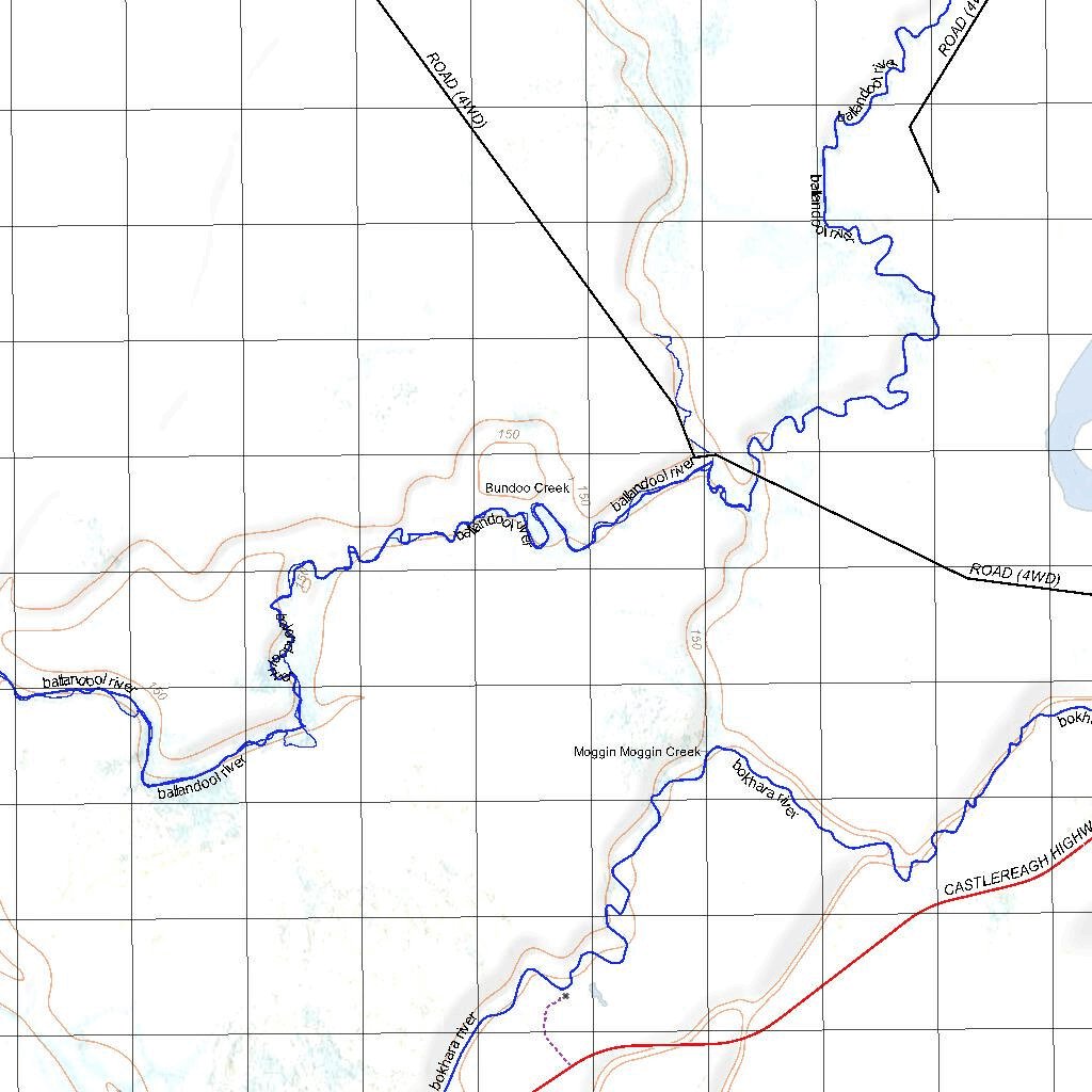 Getlost Map 8440 HEBEL Qld Topographic Map V15 1:75,000 by Getlost Maps ...