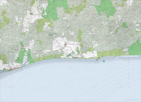 Getlost Maps Getlost Map 8522-8622 ORBOST-MURRUNGOWAR Victoria Topographic Map V16b 1:75,000 digital map