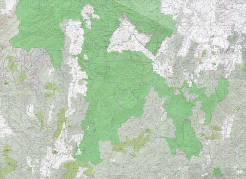 Getlost Maps Getlost Map 8523-8623 MURRINDAL-BENDOC Victoria Topographic Map V16b 1:75,000 digital map