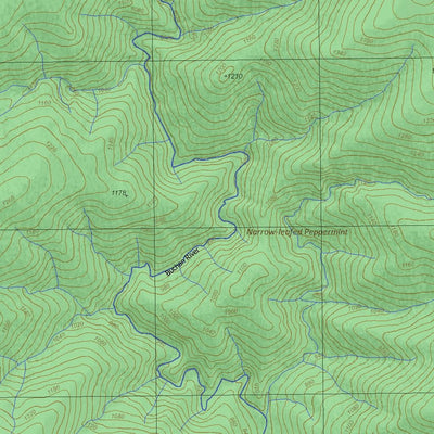 Getlost Maps Getlost Map 8524-3 COBBERAS Victoria Topographic Map V16b 1:25,000 digital map