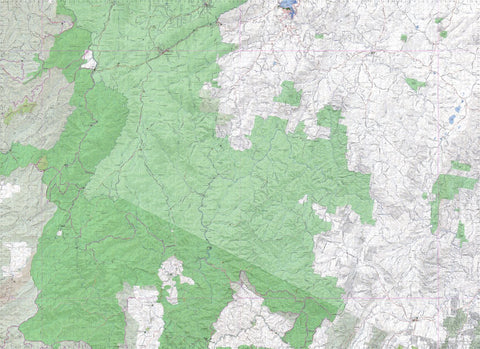 Getlost Maps Getlost Map 8524-8624 JACOBS RIVER-NUMBLA Victoria Topographic Map V16b 1:75,000 digital map
