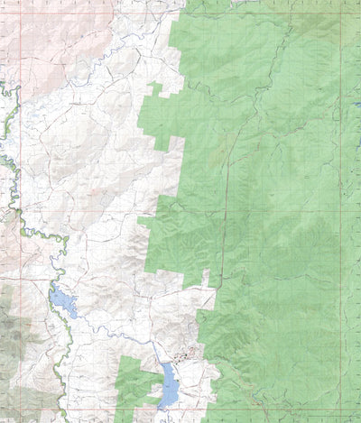 Getlost Maps Getlost Map 8525-4 KHANCOBAN Victoria Topographic Map V16b 1:25,000 digital map