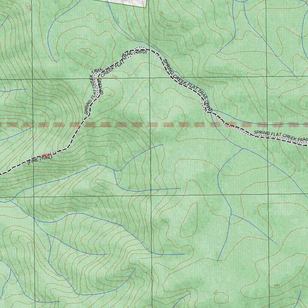 Getlost Map 8525-4 KHANCOBAN Victoria Topographic Map V16b 1:25,000 by ...