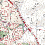 Getlost Maps Getlost Map 85421-1 DROUIN Victoria Topographic Map V16b 1:25,000 digital map