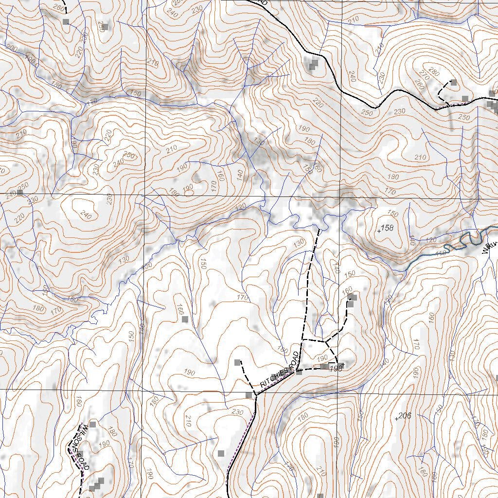 Getlost Map 85421-2 KORUMBURRA Victoria Topographic Map V16b 1:25,000 ...