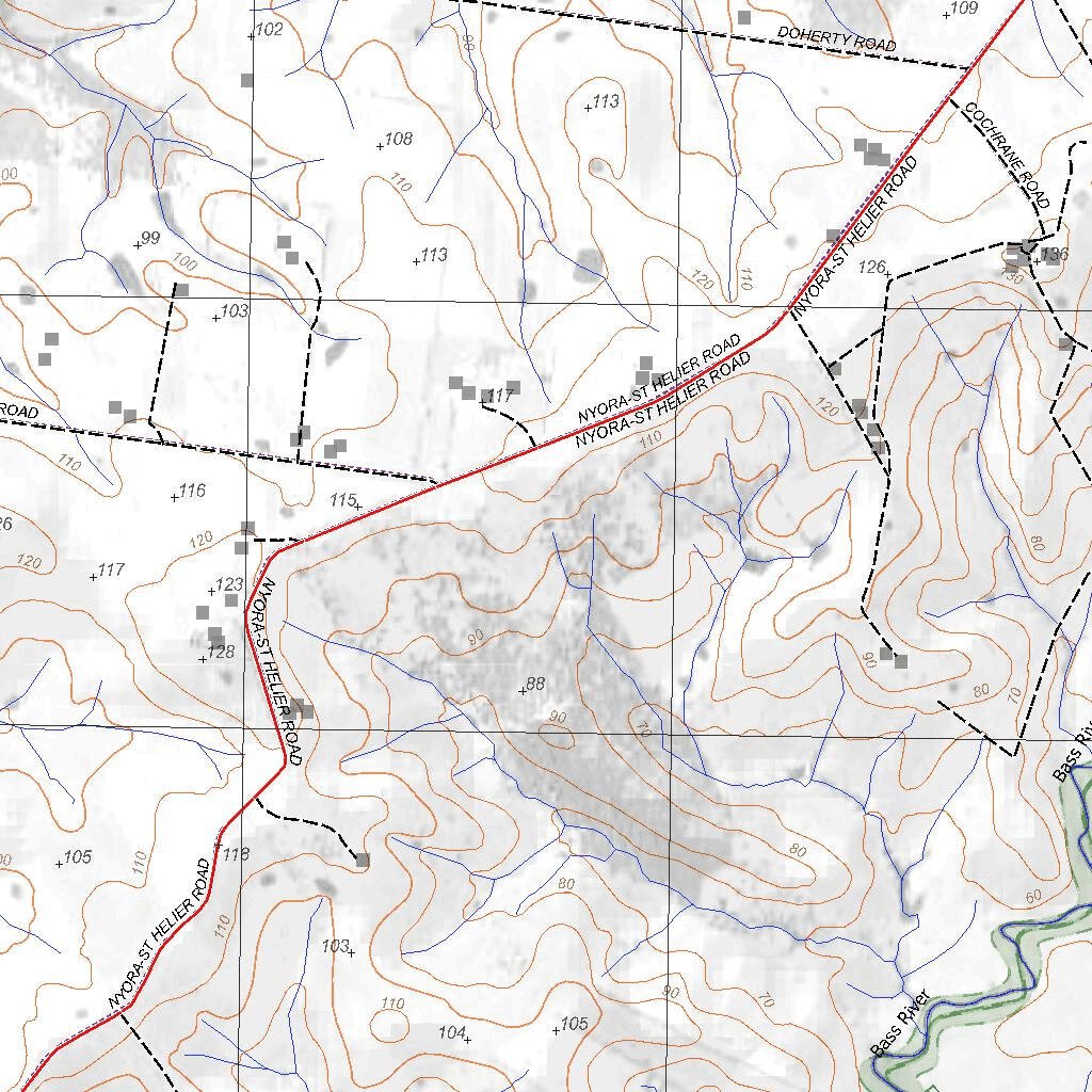 Getlost Map 85421-3 LOCH Victoria Topographic Map V16b 1:25,000 by ...