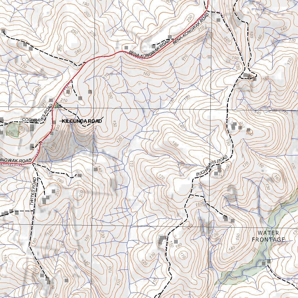 Getlost Map 85421-3 LOCH Victoria Topographic Map V16b 1:25,000 by ...