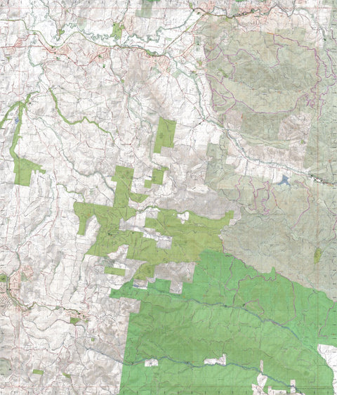 Getlost Maps Getlost Map 85422-3 GEMBROOK Victoria Topographic Map V16b 1:25,000 digital map