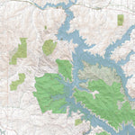 Getlost Maps Getlost Map 85423-1 EILDON Victoria Topographic Map V16b 1:25,000 digital map