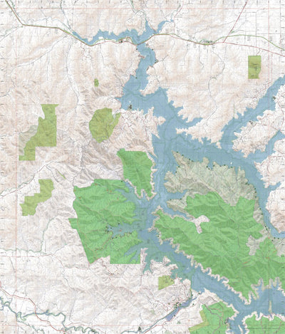 Getlost Maps Getlost Map 85423-1 EILDON Victoria Topographic Map V16b 1:25,000 digital map