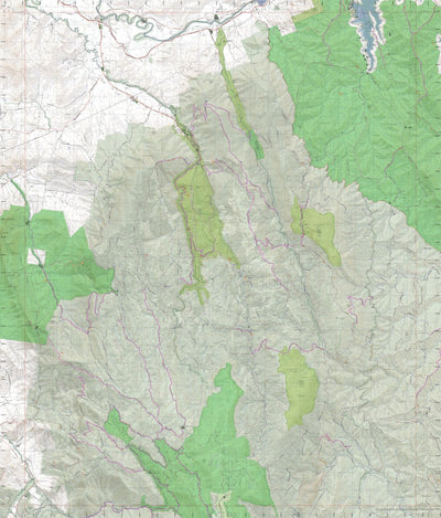 Getlost Maps Getlost Map 85423-2 THORNTON Victoria Topographic Map V16b 1:25,000 digital map