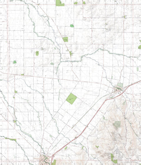 Getlost Maps Getlost Map 85424-4 VIOLET TOWN Victoria Topographic Map V16b 1:25,000 digital map