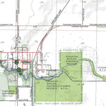 Getlost Maps Getlost Map 85425-1 TUNGAMAH Victoria Topographic Map V16b 1:25,000 digital map
