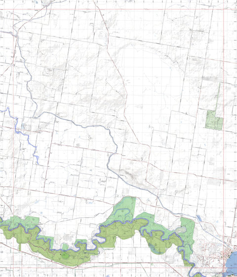 Getlost Maps Getlost Map 85426-2 MOUNT GWYNNE Victoria Topographic Map V16b 1:25,000 digital map
