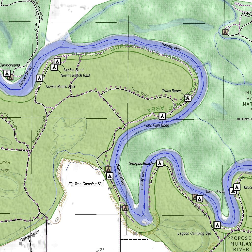 Getlost Map 85426-2 MOUNT GWYNNE Victoria Topographic Map V16b 1:25,000 ...