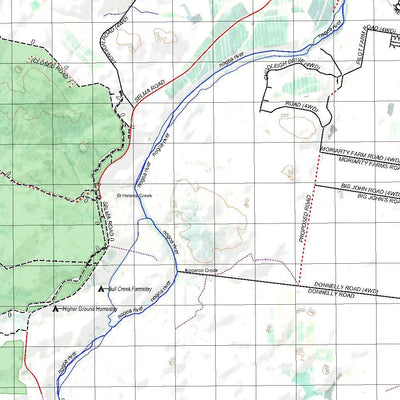 Getlost Maps Getlost Map 8550 EMERALD Qld Topographic Map V15 1:75,000 digital map