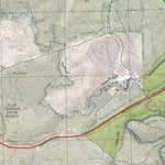 Getlost Maps Getlost Map 8622-1 CLUB TERRACE Victoria Topographic Map V16b 1:25,000 digital map