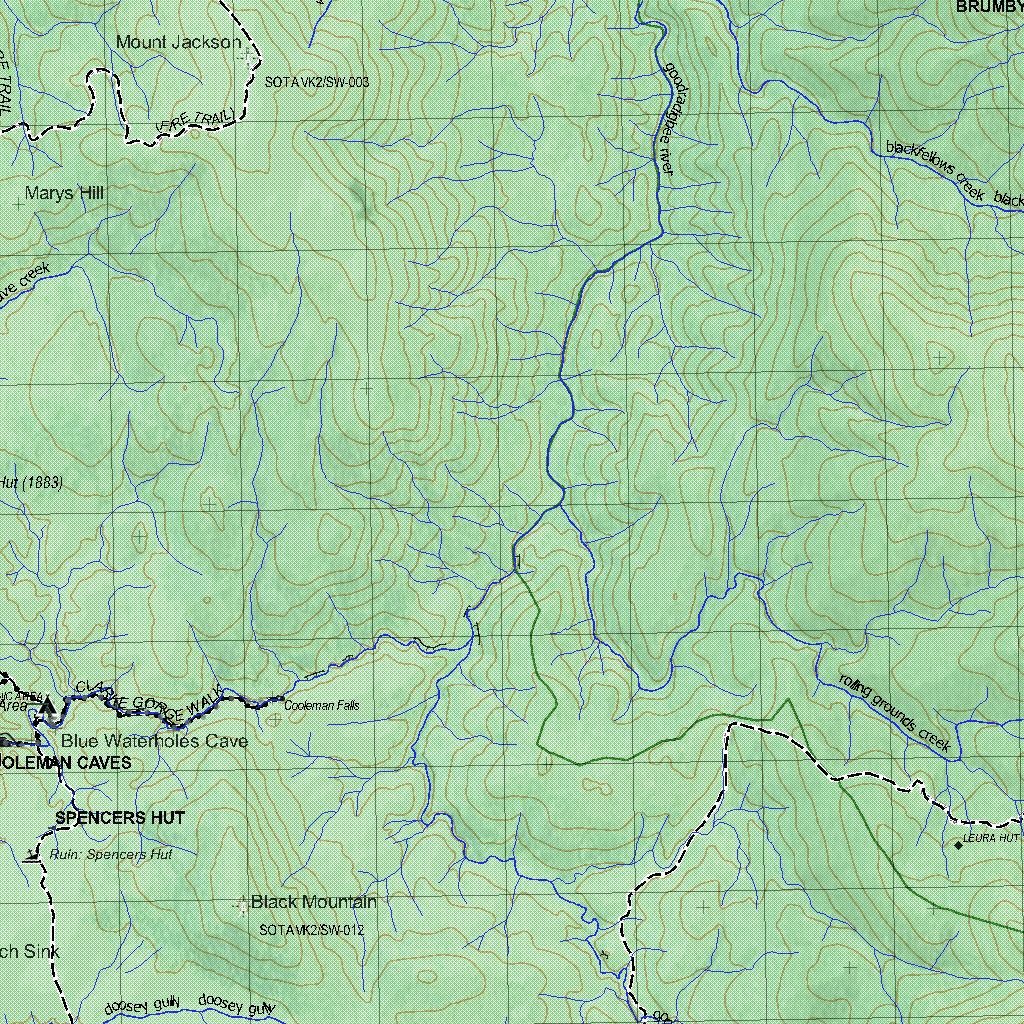 Getlost Map 8626 TANTANGARA NSW Topographic Map V15 1:75,000 by Getlost ...