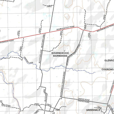 Getlost Maps Getlost Map 8632 WELLINGTON NSW Topographic Map V15 1:75,000 digital map