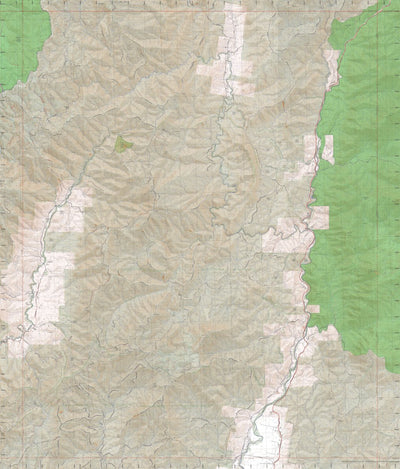 Getlost Maps Getlost Map 8723-3 COMBIENBAR Victoria Topographic Map V16b 1:25,000 digital map