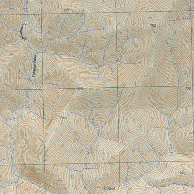 Getlost Maps Getlost Map 8723-4 CRAIGIE Victoria Topographic Map V16b 1:25,000 digital map