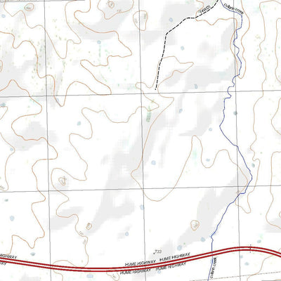 Getlost Maps Getlost Map 8728-2N Gunning NSW Topographic Map V15 1:25,000 digital map