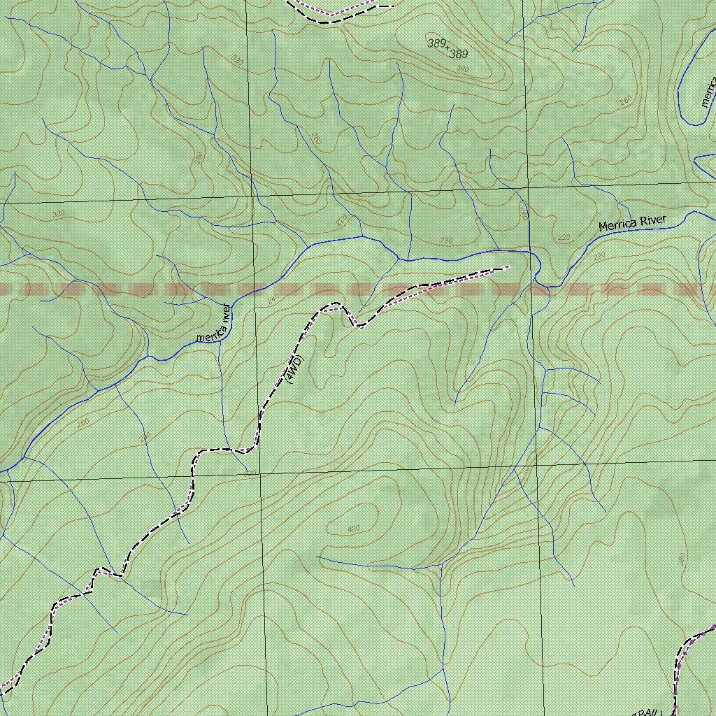 Getlost Map 8823-2 NADGEE Victoria Topographic Map V16b 1:25,000 by ...