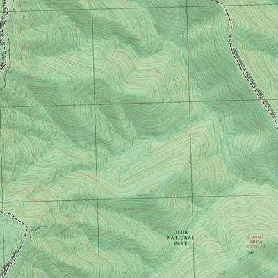 Getlost Maps Getlost Map 8826-3N Krawarree NSW Topographic Map V15 1:25,000 digital map