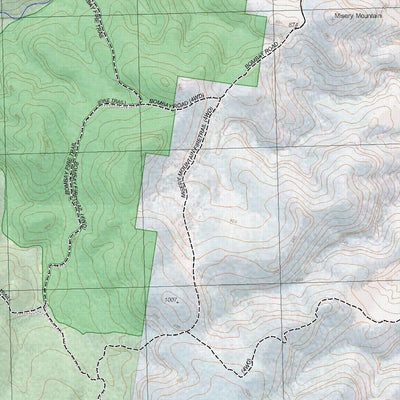 Getlost Maps Getlost Map 8827-3S Bombay NSW Topographic Map V15 1:25,000 digital map