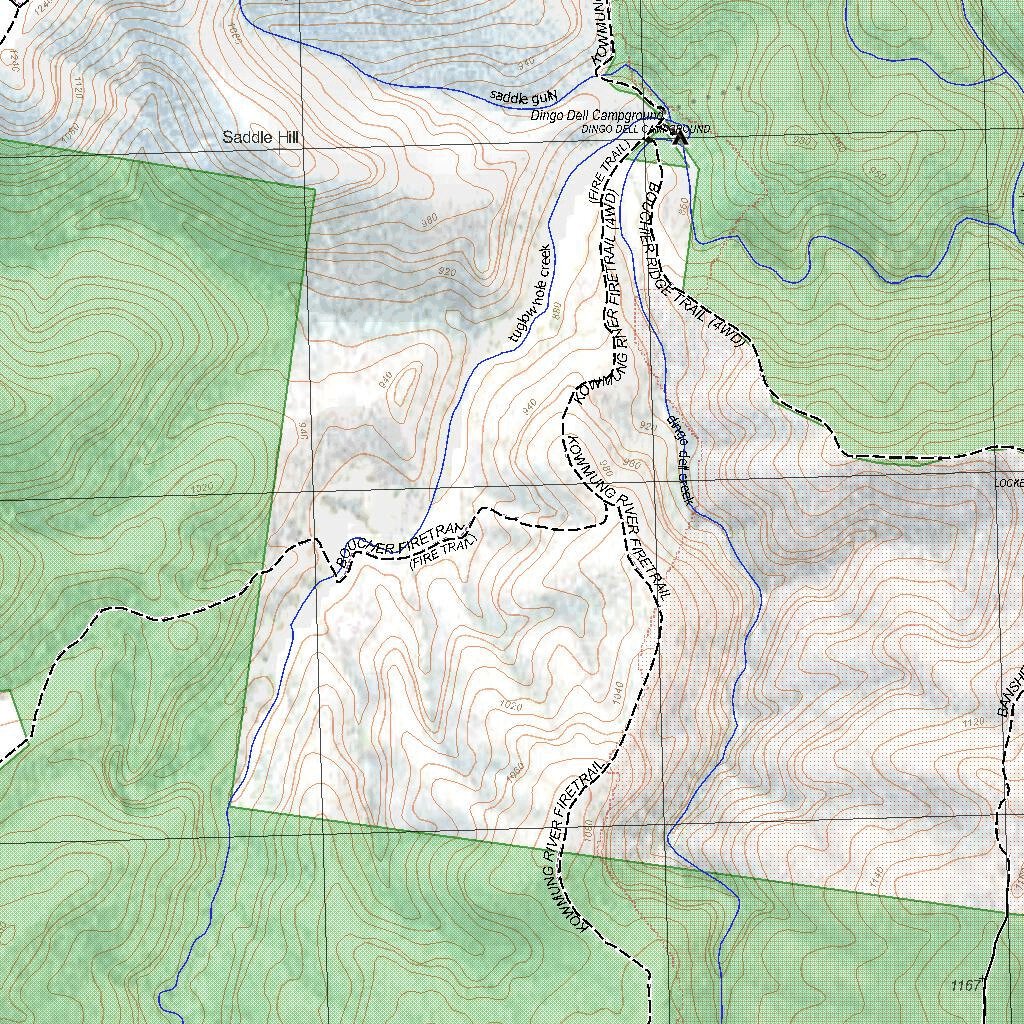 Getlost Map 8830-2S Shooters Hill NSW Topographic Map V15 1:25,000 by ...