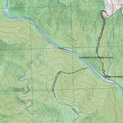 Getlost Maps Getlost Map 8928-3N Caoura NSW Topographic Map V15 1:25,000 digital map