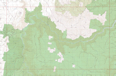 Getlost Maps Getlost Map 8928-3N Caoura Topographic Map V14b 1:25,000 bundle exclusive