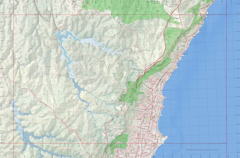 Getlost Maps Getlost Map 9029-2N Bulli Topographic Map V14d 1:25,000 NSW bundle exclusive
