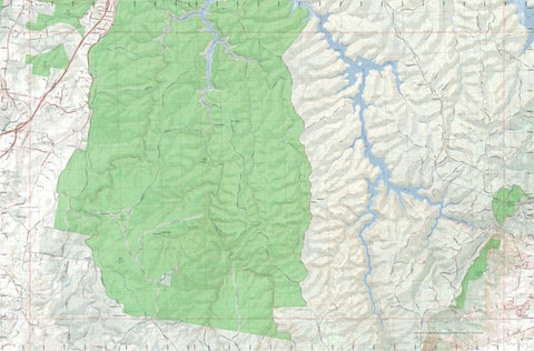 Getlost Maps Getlost Map 9029-3S Avon River NSW Topographic Map V15 1:25,000 digital map