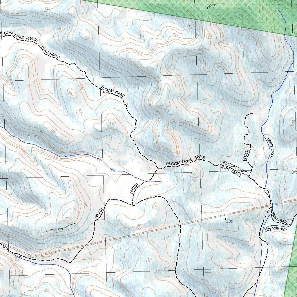 Getlost Map 9033-4S Manobalai NSW Topographic Map V15 1:25,000 by ...